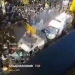 Vídeo mostra explosão no funeral de membro do Hezbollah morto em explosão de pager