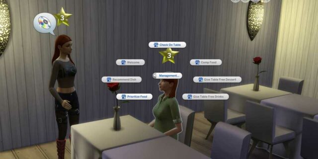 Cheats de pontos de vantagem do restaurante The Sims 4