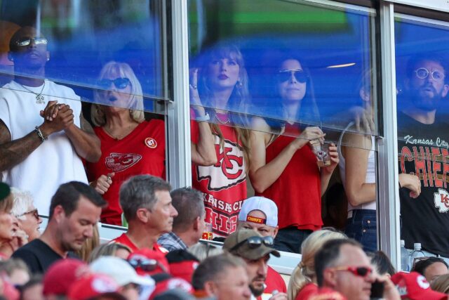 Taylor Swift no jogo Bengals vs Chiefs NFL