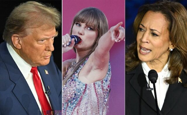 ‘Ela vai pagar por isso’: Trump depois que Taylor Swift endossa Harris para presidente