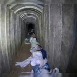 Israel compartilha vídeo de um túnel apertado onde reféns foram detidos e mortos