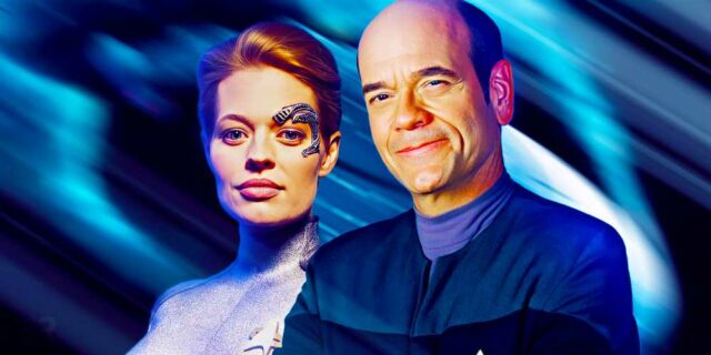 A melhor parte de Seven Of Nine e The Doctor em Star Trek: Voyager é por causa de Robert Picardo