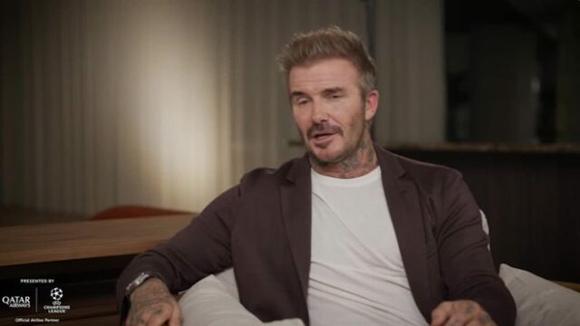 Beckham: “Inspirou-me em Florentino”