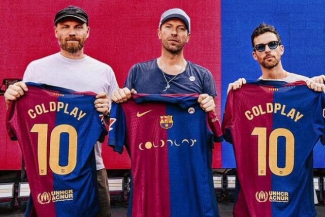 A camisa do Barça para jogar contra o Real Madrid