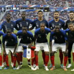 A campeã mundial França desmorona