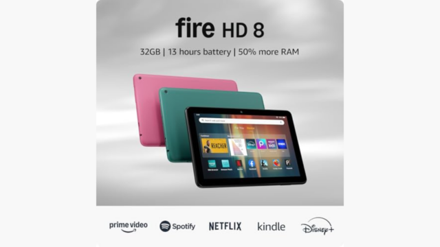 O tablet 2024 Fire HD 8 da Amazon já está à venda no Prime Day