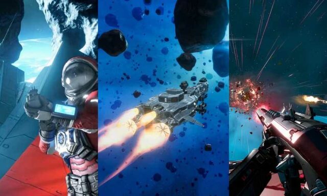 Jogos de ficção científica espacial com incrível senso de escala