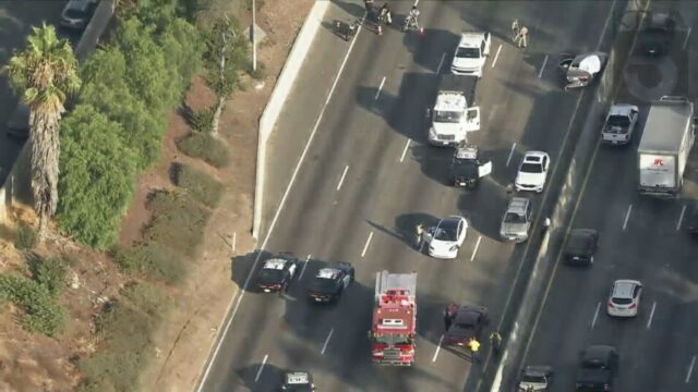 Tiroteio fecha 5 Freeway em Boyle Heights