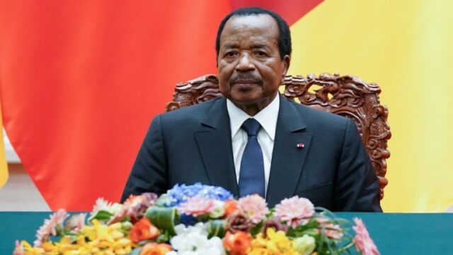 FOTO DO ARQUIVO: Presidente dos Camarões Paul Biya