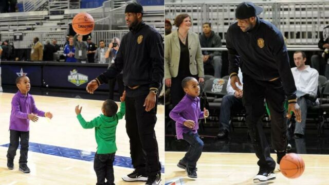 LeBron diz que sabia que Bronny tinha potencial na NBA quando o viu jogar... aos 5 anos de idade!