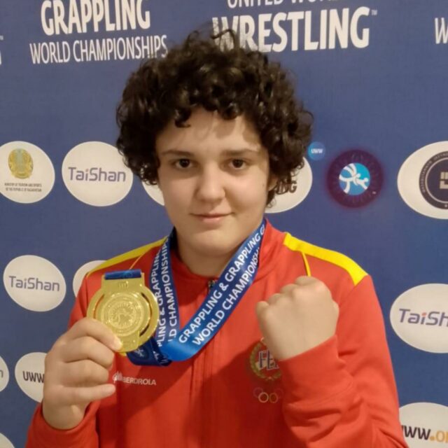 Merche García conquista novo ouro na Copa do Mundo de Grappling