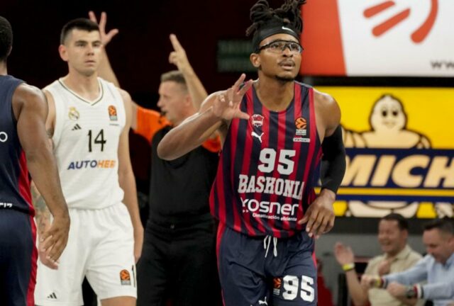 Baskonia agrava crise do Real Madrid