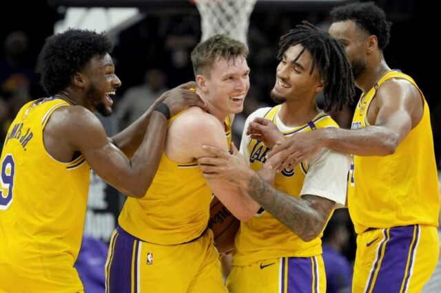 O Lakers tem um novato que é um canhão... e não é Bronny