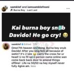 SamKlef zomba de Davido