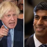 Boris Johnson revela as três palavras reveladoras que murmurou quando Rishi Sunak o ‘traiu’