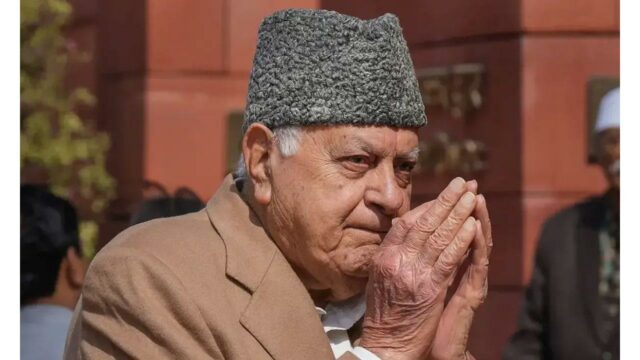 JK é a coroa da Índia, a restauração do Estado é nossa primeira prioridade: Farooq Abdullah