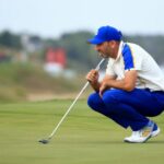 Sergio Garcia competindo na Ryder Cup 2021