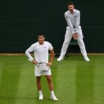 Juiz de linha em Wimbledon.