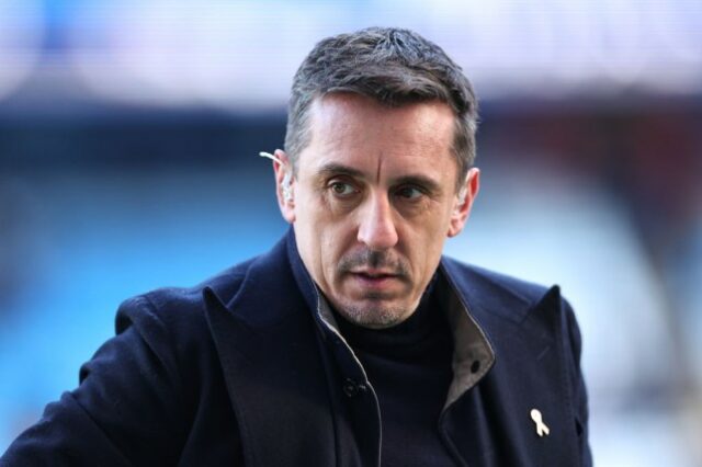 Lenda do Manchester United Gary Neville