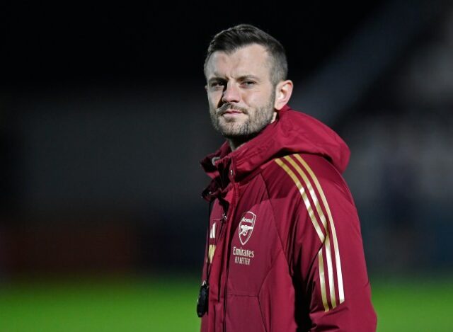 Jack Wilshere, técnico do Arsenal Sub-18