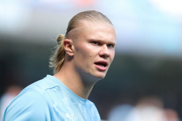 Erling Haaland foi criticado pelos torcedores do Arsenal