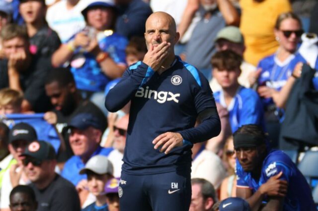 Enzo Maresca, técnico do Chelsea