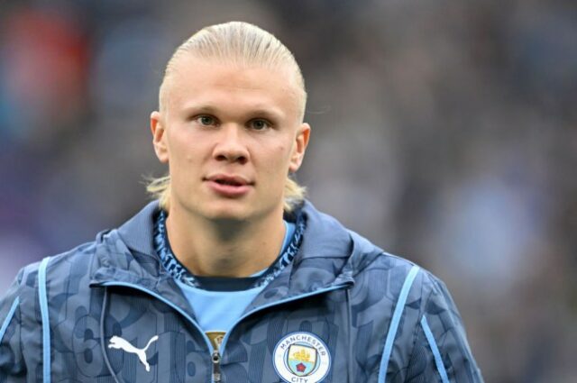 A estrela do Manchester City, Erling Haaland