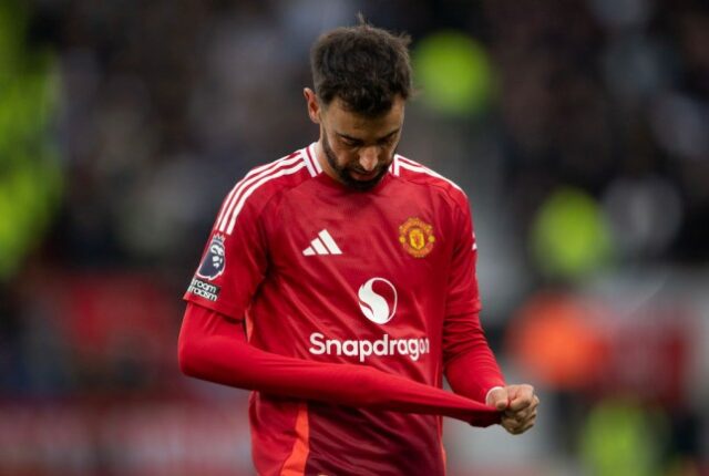 Bruno Fernandes, estrela do Man Utd