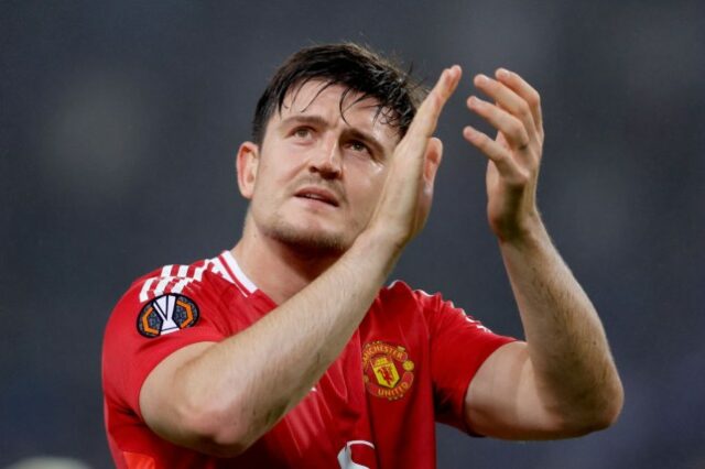 Harry Maguire, estrela do Manchester United