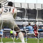 Rodrigo Muniz fotografou gol do Fulham contra o Manchester City