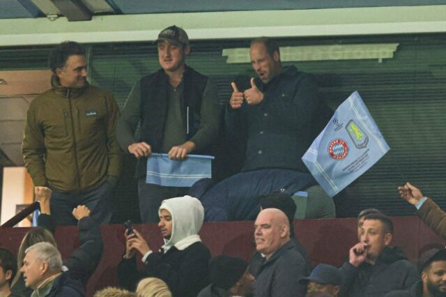 Príncipe William no Aston Villa