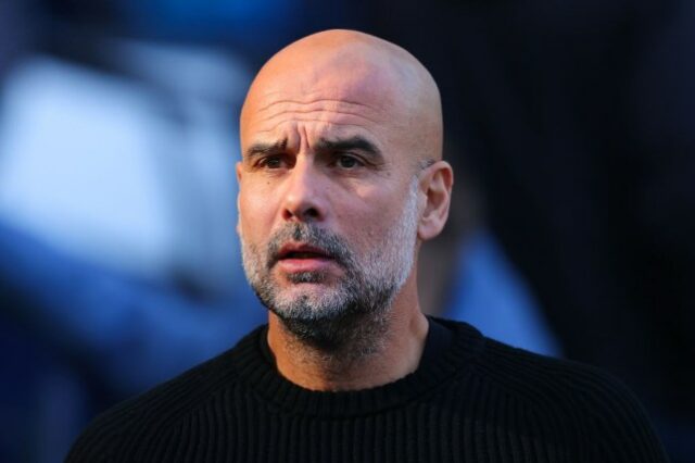 Pep Guardiola, técnico do Manchester City