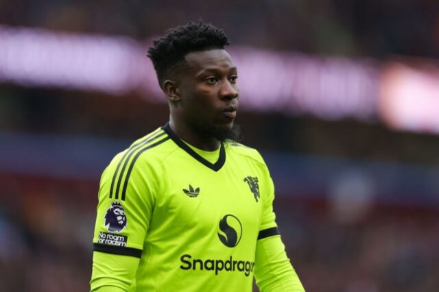 André Onana, estrela do Manchester United