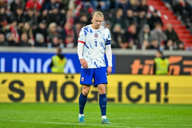 Erling Haaland, estrela da Noruega e do Man City