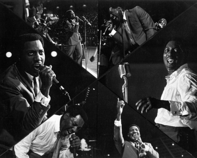 Colagem de Otis Redding