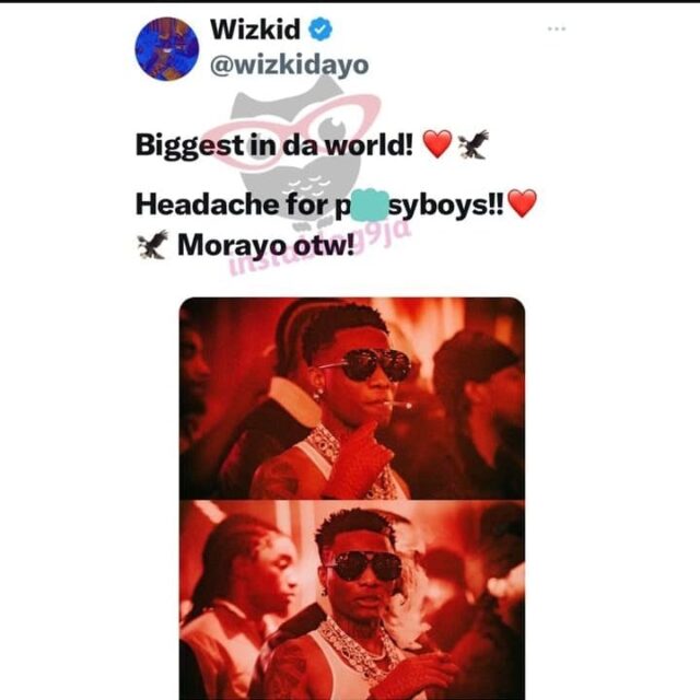 Wizkid diz que é o maior artista do mundo