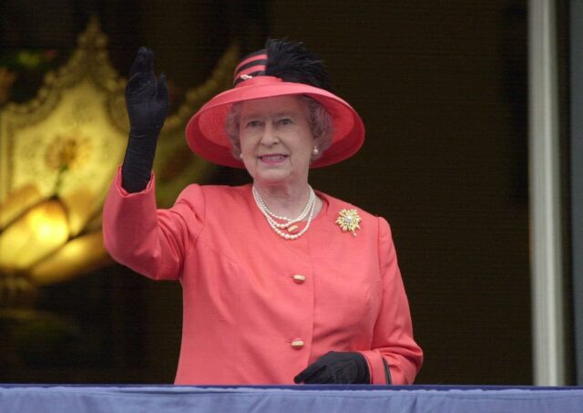 Rainha Elizabeth II em seu Jubileu de Ouro