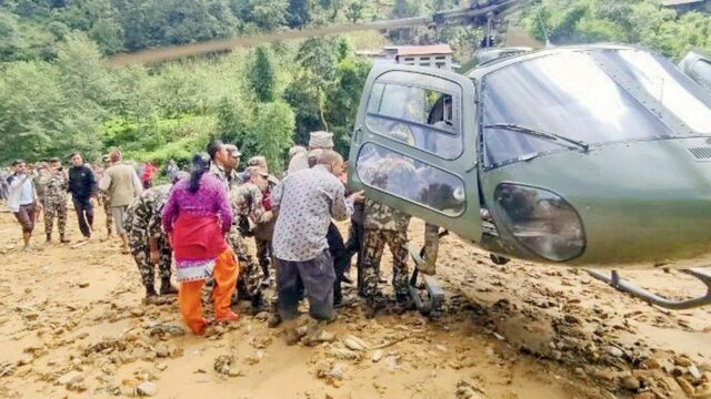 Mudanças climáticas induzidas pelo homem estão por trás dos desastres de enchentes no Nepal