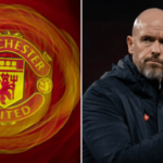 O técnico do Man Utd, Erik ten Hag