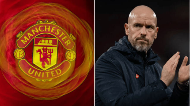 O técnico do Man Utd, Erik ten Hag