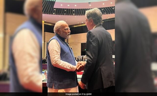 PM Modi encontra Antony Blinken à margem da Cúpula da ASEAN