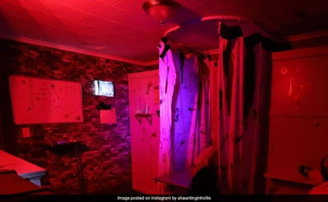 "Real House Of Horrors": Mulher quebra tornozelos em casa mal-assombrada de Nova York