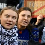 Greta Thunberg detida em Bruxelas por bloquear estrada durante protesto