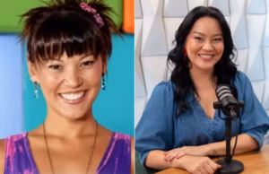 Geovanna Tominaga, ex-integrante do “TV Globinho”, fica emocionada durante a gravação de um vídeo promocional: “Olhos inchados”